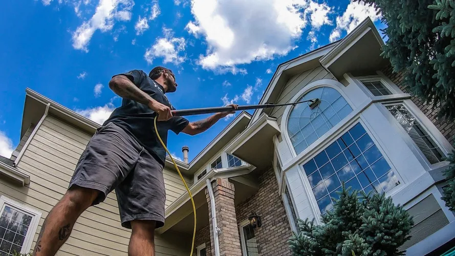 Residential Exterior Window Cleaning